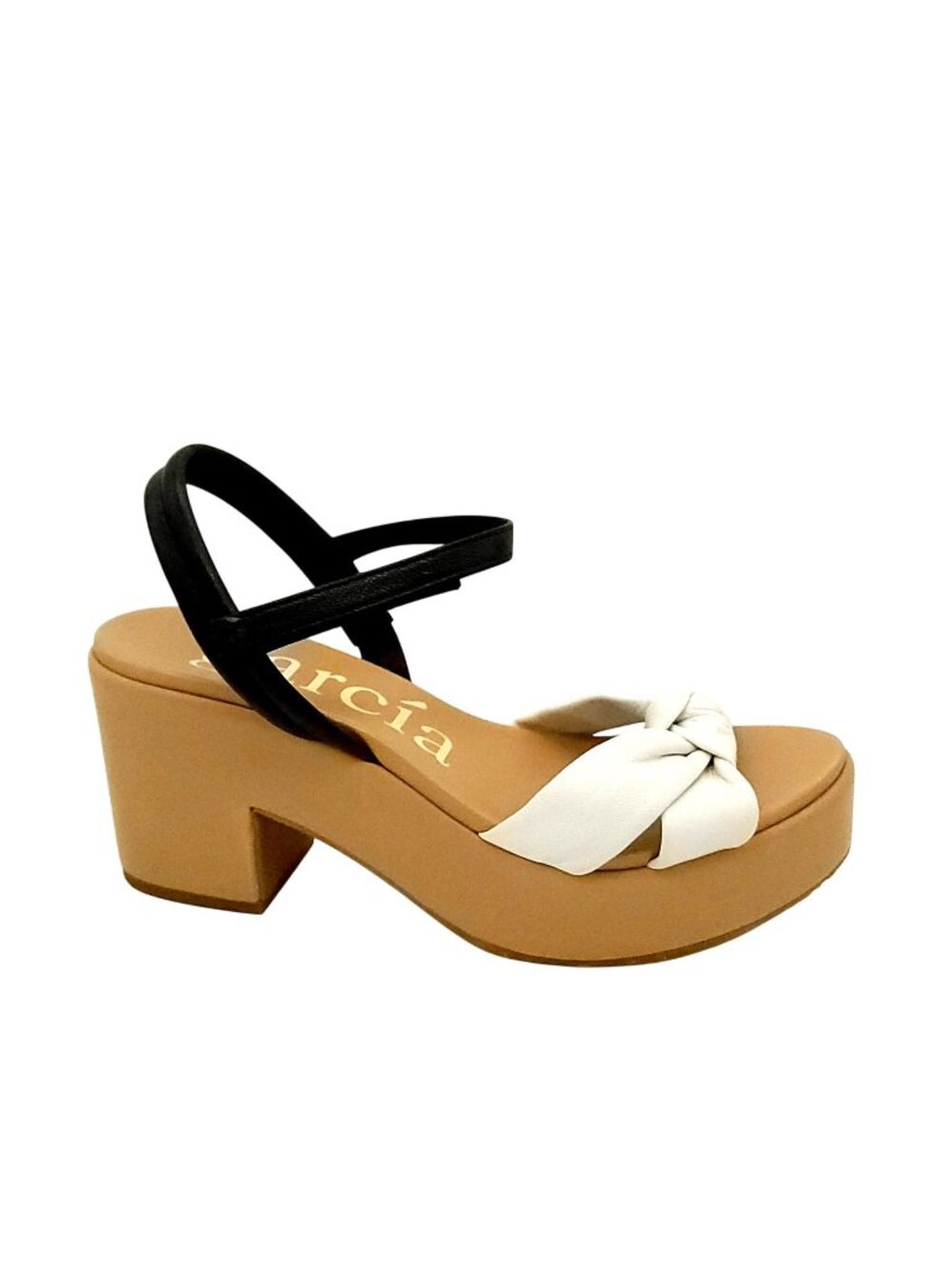 Pedro Garcia Platform Sandal Retro 70s Chic Designer Summer Pinup Womens 8